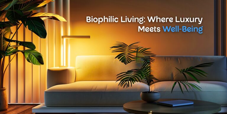 Living with Nature: Wellness & Biophilic Interior Designs